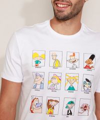 Camiseta-Masculina-Hey-Arnold-Manga-Curta-Gola-Careca-Branca-9966626-Branco_5