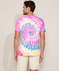 Camiseta-Masculina-Lisa-Simpson-Estampada-Tie-Dye-Manga-Curta-Gola-Careca-Multicor-9972995-Multicor_2