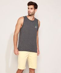 Bermuda-de-Sarja-Masculina-Slim-com-Bolsos-e-Cordoes-Amarela-9970097-Amarelo_3