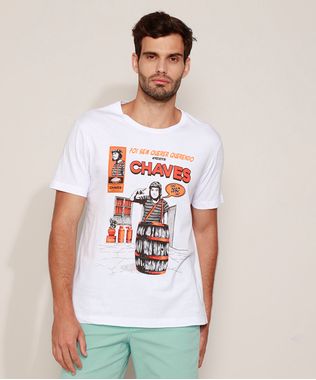 Camiseta-Masculina-Chaves-Manga-Curta-Gola-Careca-Branca-9963623-Branco_1