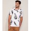 Camiseta-Masculina-Estampado-de-Penas-Manga-Curta-Gola-Careca-Branca-9974491-Branco_1
