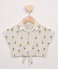 Camisa-Infantil-Cropped-Estampada-Abacaxis-Manga-Curta-com-Linho-Off-White-9971355-Off_White_1