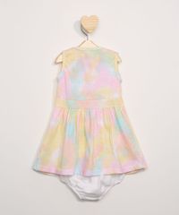 Vestido-Infantil-Estampado-Tie-Dye-Sem-Manga---Calcinha-Multicor-9976616-Multicor_2
