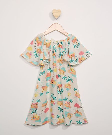 Vestido-Infantil-Amplo-Estampado-Coqueiros-Manga-Curta-Ampla-Off-White-9965249-Off_White_1