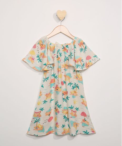 Vestido-Infantil-Amplo-Estampado-Coqueiros-Manga-Curta-Ampla-Off-White-9965249-Off_White_1