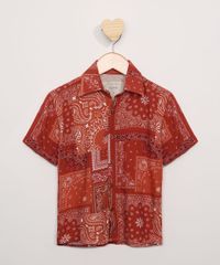 Camisa-Infantil-Estampada-Paisley-Manga-Curta-Vermelha-9967552-Vermelho_1