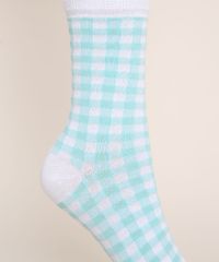 Meia-Feminina-Cana-Alto-Estampada-Xadrez-Vichy-Verde-9971349-Verde_3