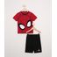 Pijama-Infantil-Homem-Aranha-Manga-Curta-Vermelho-9966392-Vermelho_1