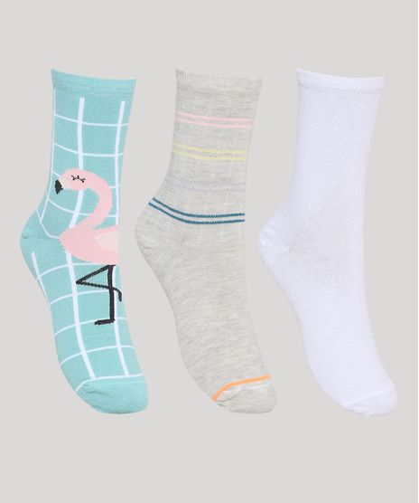 Kit-de-3-Meias-Femininas-Cano-Alto-Estampada-Geometrica-Multicor-9971026-Multicor_1