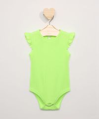 Body-Infantil-Canelado-Manga-Curta-de-Babado-Verde-Neon-9976612-Verde_Neon_1