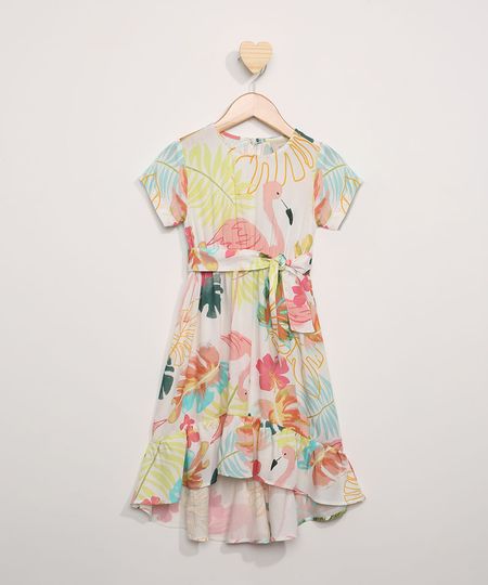 Vestido-Infantil-Midi-Estampado-Flamingos-com-Babados-Manga-Curta-Off-White-9965247-Off_White_1 Vestido-Infantil-Midi-Estampado-Flamingos-com-Babados-Manga-Curta-Off-White-9965247-Off_White_1