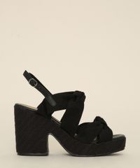 Sandalia-Feminina-de-Suede-Suzana-Santos-Plataforma-com-No-Preta-9980787-Preto_2