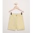 Bermuda-de-Sarja-Infantil-Slim-com-Bolsos-Amarelo-Claro-9953664-Amarelo_Claro_1