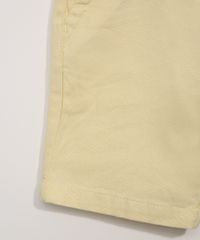 Bermuda-de-Sarja-Infantil-Slim-com-Bolsos-Amarelo-Claro-9953664-Amarelo_Claro_4