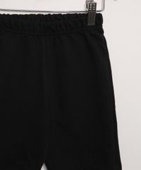 Conjunto-Infantil-de-Camiseta-Manga-Curta-Coral---Bermuda-de-Moletom-Preto-9968197-Preto_4
