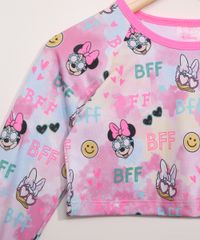 Blusa-de-Praia-Infantil-Cropped-Minnie-Estampado-Manga-Longa-com-Protecao-UV50--Rosa-9972151-Rosa_3