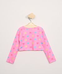 Blusa-de-Praia-Infantil-Cropped-Estampado-de-Coracoes-Manga-Longa-com-Protecao-UV50--Rosa-9965859-Rosa_2