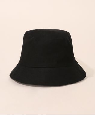 Chapéu Bucket Hat Preto de Sarja