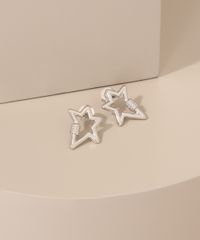 Brinco-Feminino-de-Estrela-Prateado-9975281-Prateado_1