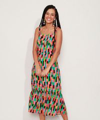 Vestido-Feminino-Midi-Estampado-Geometrico-com-Recorte-Alca-Media-Multicor-9970273-Multicor_1