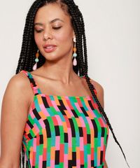 Vestido-Feminino-Midi-Estampado-Geometrico-com-Recorte-Alca-Media-Multicor-9970273-Multicor_5
