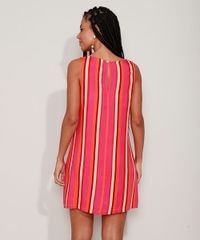 Vestido-Feminino-Curto-Listrado-Sem-Manga-Decote-Redondo-Pink-9975339-Pink_2