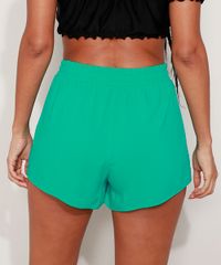 Short-de-Praia-Feminino-Cintura-Alta-Maquinetado-Verde-9965717-Verde_2