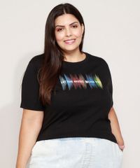 Camiseta-Feminina-Plus-Size-Now-United--Let-the-Music-Move-You--Manga-Curta-Decote-Redondo-Preta-9971362-Preto_1