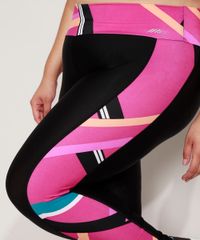 Calca-Legging-Feminina-Plus-Size-Esportiva-Ace-Cintura-Alta-com-Recorte-Estampado-Geometrico-Preta-9972345-Preto_6