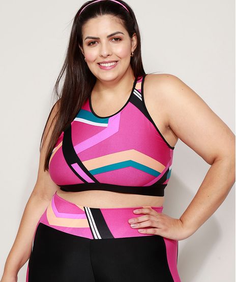 Top-Feminino-Plus-Size-Esportivo-Ace-Estampado-Geometrico-Decote-Nadador-Pink-9972346-Pink_1