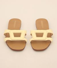 Rasteirinha-Feminina-Oneself-com-Vazado-Amarela-9974886-Amarelo_5