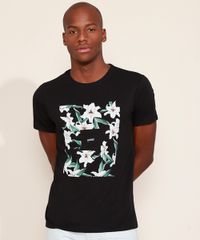 Camiseta-Masculina-Slim--Courage--Floral-Manga-Curta-Gola-Careca-Preta-9965753-Preto_6