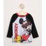 Camiseta-de-Praia-Infantil-Mickey-Raglan-Manga-Longa-com-Protecao-UV50--Preta-9966190-Preto_1
