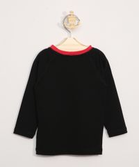 Camiseta-de-Praia-Infantil-Mickey-Raglan-Manga-Longa-com-Protecao-UV50--Preta-9966190-Preto_3