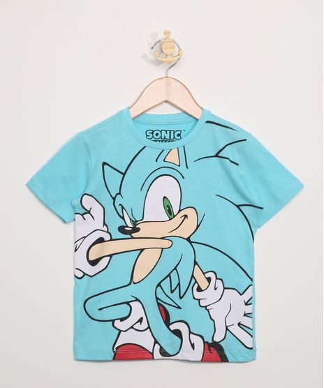 Camiseta-Infantil-Sonic-Manga-Curta-Azul-Claro-9968538-Azul_Claro_1