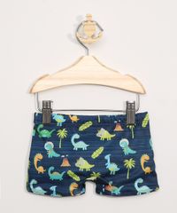 Sunga-Infantil-Boxer-Estampada-Dinossauros-com-Protecao-UV50---Azul-9973905-Azul_2