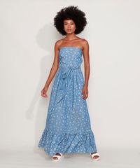 Vestido-Jeans-Feminino-Mindset-Longo-Tomara-que-Caia-Estampado-Floral-com-Faixa-para-Amarrar-Azul-Medio-9982681-Azul_Medio_3