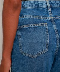 Calca-Jeans-Feminina-Mindset-Mom-Cintura-Alta-Marmorizada-Azul-Medio-9982693-Azul_Medio_5