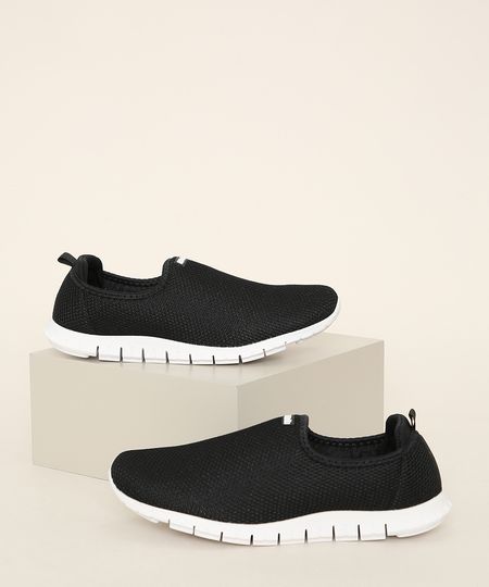 Tenis-Feminino-Act-Vitta-Knit-Preto-9981832-Preto_1 Tenis-Feminino-Act-Vitta-Knit-Preto-9981832-Preto_1