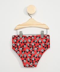 Sunga-Infantil-Tradicional-Estampada-Mickey-com-Protecao-UV50---Vermelho-9966201-Vermelho_2