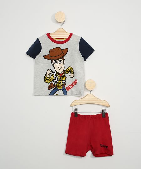 Pijama-Infantil-Toy-Story-Woody-Manga-Curta-Cinza-Mescla-9966405-Cinza_Mescla_1