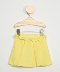 Saia-Infantil-Texturizada-com-Babado-Amarela-9967835-Amarelo_2