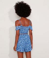 Macaquinho-Feminino-Estampado-Floral-Open-Shoulder-com-Cinto-Manga-Curta-Azul-9972034-Azul_2