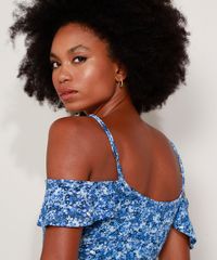 Macaquinho-Feminino-Estampado-Floral-Open-Shoulder-com-Cinto-Manga-Curta-Azul-9972034-Azul_5