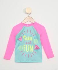 Blusa-de-Praia-Infantil--Sun-And-Fun--Manga-Longa-com-Protecao-UV50--Rosa-9965868-Rosa_1