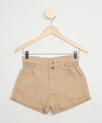 Short-de-Sarja-Juvenil-Clochard-Cintura-Alta-Bege-9966957-Bege_1