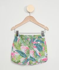 Short-Infantil-Running-Estampado-Flamingos-Verde-9969195-Verde_2