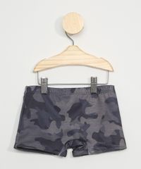 Sunga-Infantil-Boxer-Estampada-Camuflada-com-Protecao-UV50---Cinza-9973894-Cinza_2