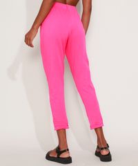 Calca-Feminina-Jogger-Cintura-Alta-com-Bolsos-Pink-9960809-Pink_2