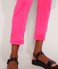 Calca-Feminina-Jogger-Cintura-Alta-com-Bolsos-Pink-9960809-Pink_5